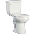 Elongated Front  Toilet 1.6 GPF - 12" Rough In-Two Piece Ultra Low Flush