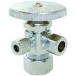 Angle Stop Valve Multi- Turn Dual outlet
