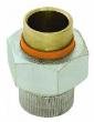 Dielectric Union Female (IPS) Threaded Chrome Plated Steel x Solder Copper End
