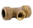 Brass Compression Tee (Gee Tee) IPS Size/CxC/IPS