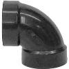 ABS Vent Elbow Hub x Hub