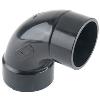 ABS Street Elbow 90 Degree Hub X Spigot