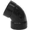 ABS Elbow 60 Degree Hub x Hub