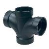 ABS Double Sanitary Tee ( Sanitary Cross)