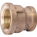 Brass Reducing Coupling Banded