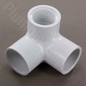 PVC Side Outlet Elbow 90 Degree Slip x Slip x Female Pipe Thread
