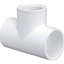 PVC Reducing Tee Slip x Slip x Female Pipe Thread