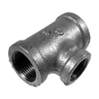 Galvanized Tee Reducing Banded