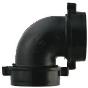 Plastic Tubular Double Slip 90 Degree Elbow, 1 1/2” x 1 1/2”