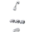 Price Pfister Verve 3 Handle Tub and Shower Set - 01-311