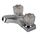 Bathroom Faucet with 2 Acrylic Handles