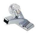 Single Acrylic Handle Lavatory Faucet  Lead Free