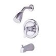 Single Lever Handle Tub and Shower Set