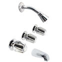 3 Handle Tub and Shower Set