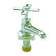 Cross Handle Single Basin Faucet