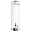 Close up view of Residential Gas Water Heater Ultra Low NOx 