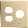Wall Plates-Toggle Switch/Single Receptacle Plate