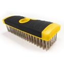 Soft Grip Carbon Steel Wire Brush