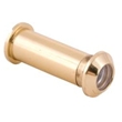 Door Viewers & Knockers - Solid Brass 160 Degree Door Viewer Plastic Lens