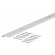 Fluted Aluminum Tile Edging with Screw Nails 3/4"