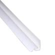 96" Long White Plastic Inside Corner
