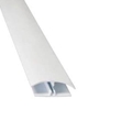96" Long White Plastic Divider