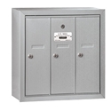 Close up view of Vertical Door Mailbox Surface Mount