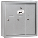 Vertical Door Mailboxes Recessed Mount