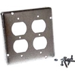 Metal Wiring Boxes & Covers - 4" Square Covers