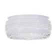 Ceiling Fixture Drum Glass