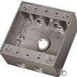 Weatherproof Wiring Boxes & Covers - Two Gang Box