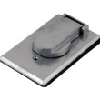 Weatherproof Wiring Boxes & Covers - Single Receptacle Flip Cover