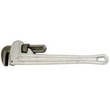 Heavy Duty Pipe Wrench Grey Aluminum