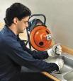 Electric Drain Snake Mini Rooter J-Drum for 1/4" x 50' Cable