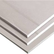 Close up view of Drywall Sheets
