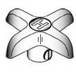 Vise Grip Cross Handles