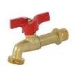 Brass 1/4 Turn Hose No Kink HoseBibb
