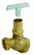 Brass Loose Key No Kink Bibb