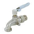 Brass 1/4 Turn Lock Lever (SSS) Hose Bibb