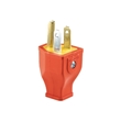 3-Wire Male Plugs - Grounding Clamptite Plug