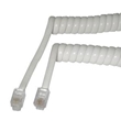 Coiled Modular Handset Cord