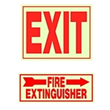 Glow in the Dark Safety Signs