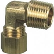 Brass Compression MIP Elbow