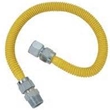 3/8" Gas Connector 1/2" MIP x 1/2" FIP-Coated