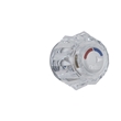 H71 Delta Single Clear Knob Handle