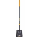 Garden Shovels - Square Point Shovel with Fiberglass Handle