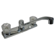 Kitchen Faucet 2 Handle with 8" Spout
