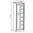 Wall Pantry 4 Doors 5 Shelves