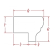 Moldings - Light Rail Molding