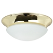 2 Light Twist On Flush Mount